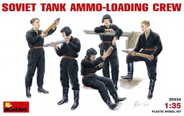 1:35 SOVIET TANK AMMO-LOADING CREW